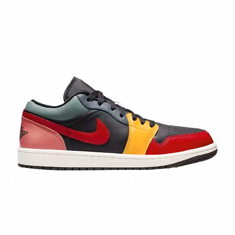 Wmns Air Jordan 1 Low SE 'Black Multi-Color' Sample