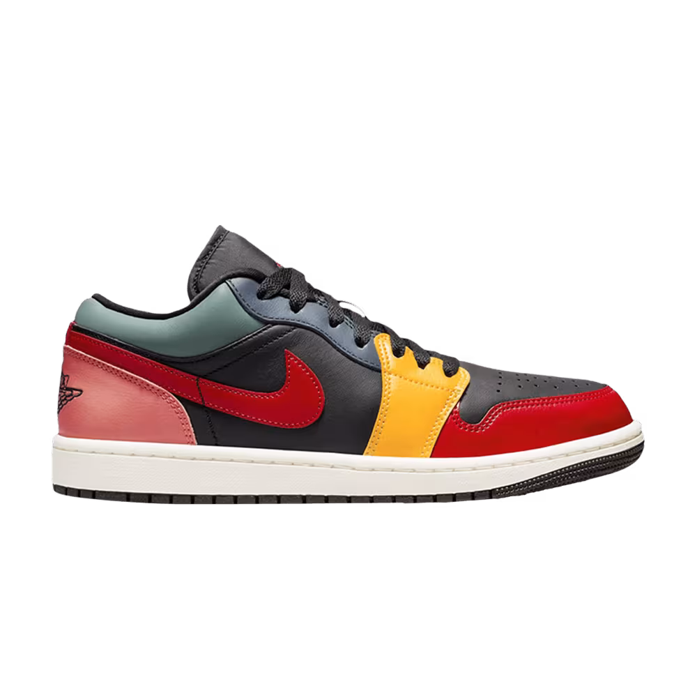 Women's Air Jordan 1 Low SE Black Multi-Color