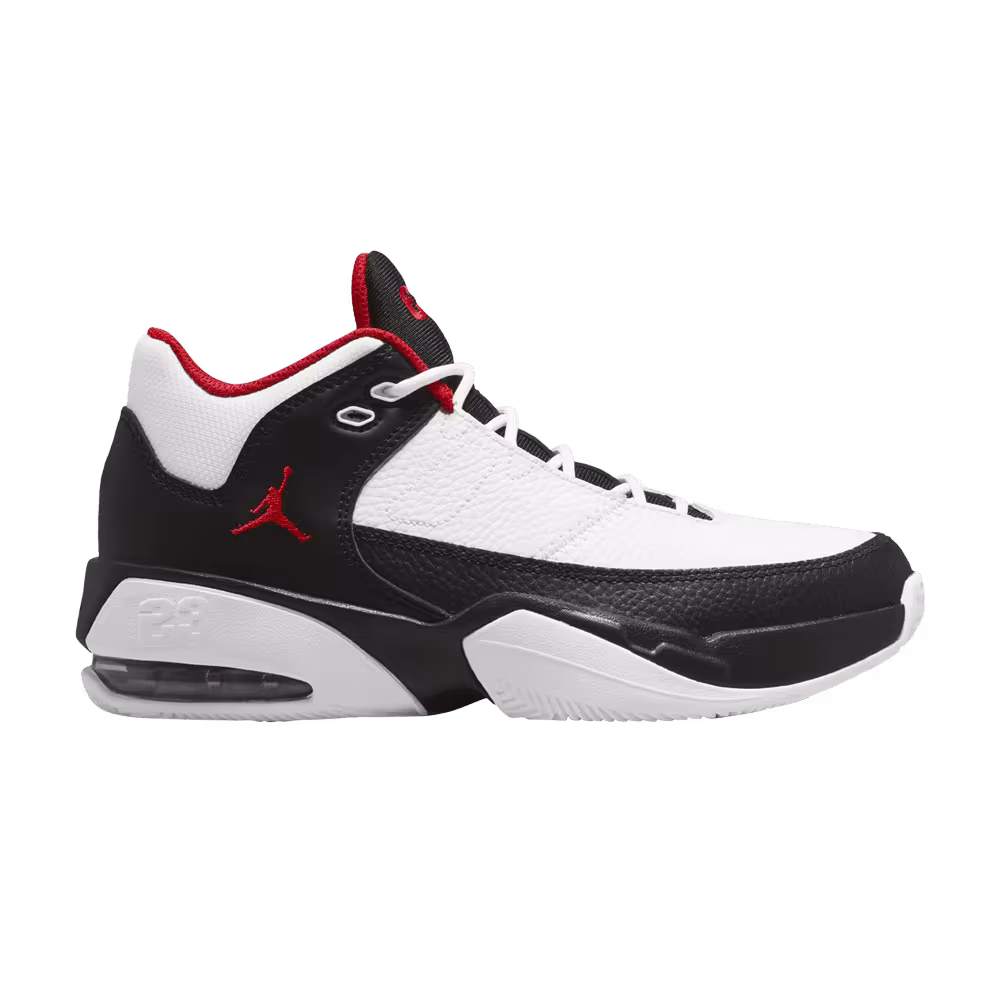 Air Jordan Max Aura 3 GS White Black Red
