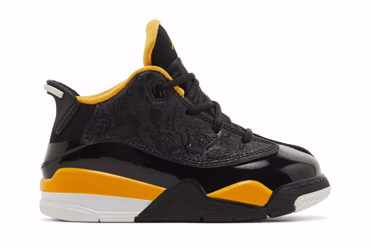 Air Jordan Dub Zero TD Black Taxi, view 2