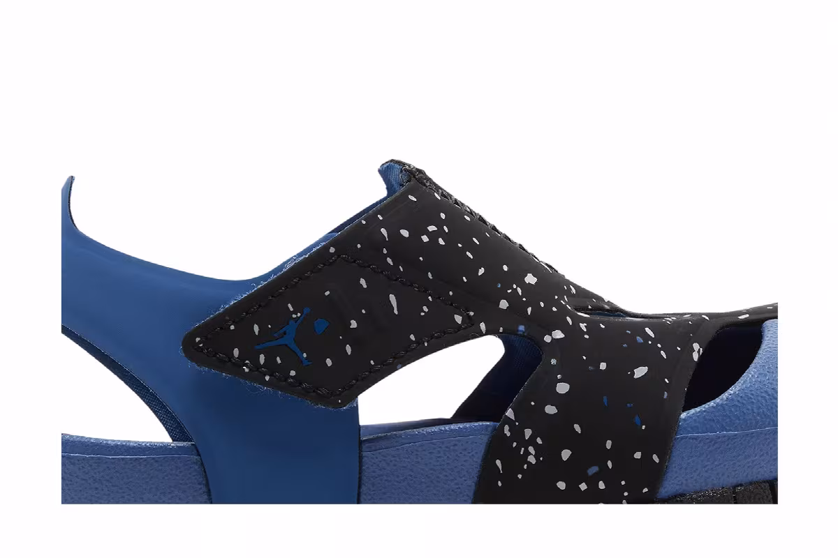 Air Jordan Flare TD Dark Marina Blue Speckled, view 3