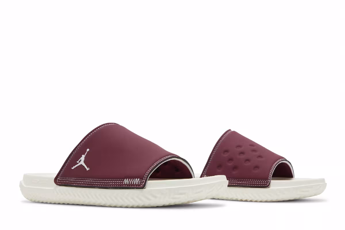 Air Jordan Play Slide Cherrywood Red, view 9