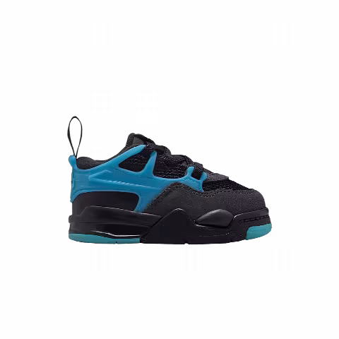 Air Jordan 4 RM Toddler 'Black/Anthracite/Gamma Blue'