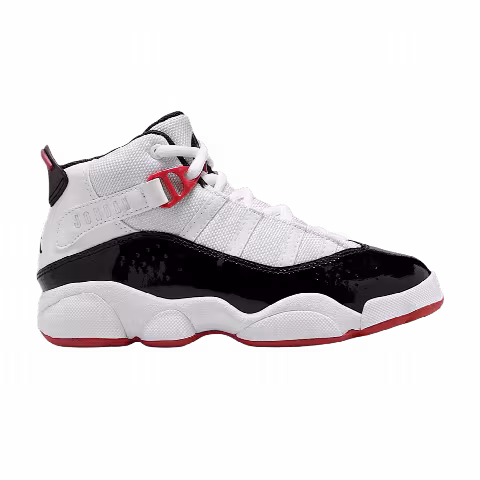 Air Jordan 6 Rings PS 'White/Varsity Red/Black'