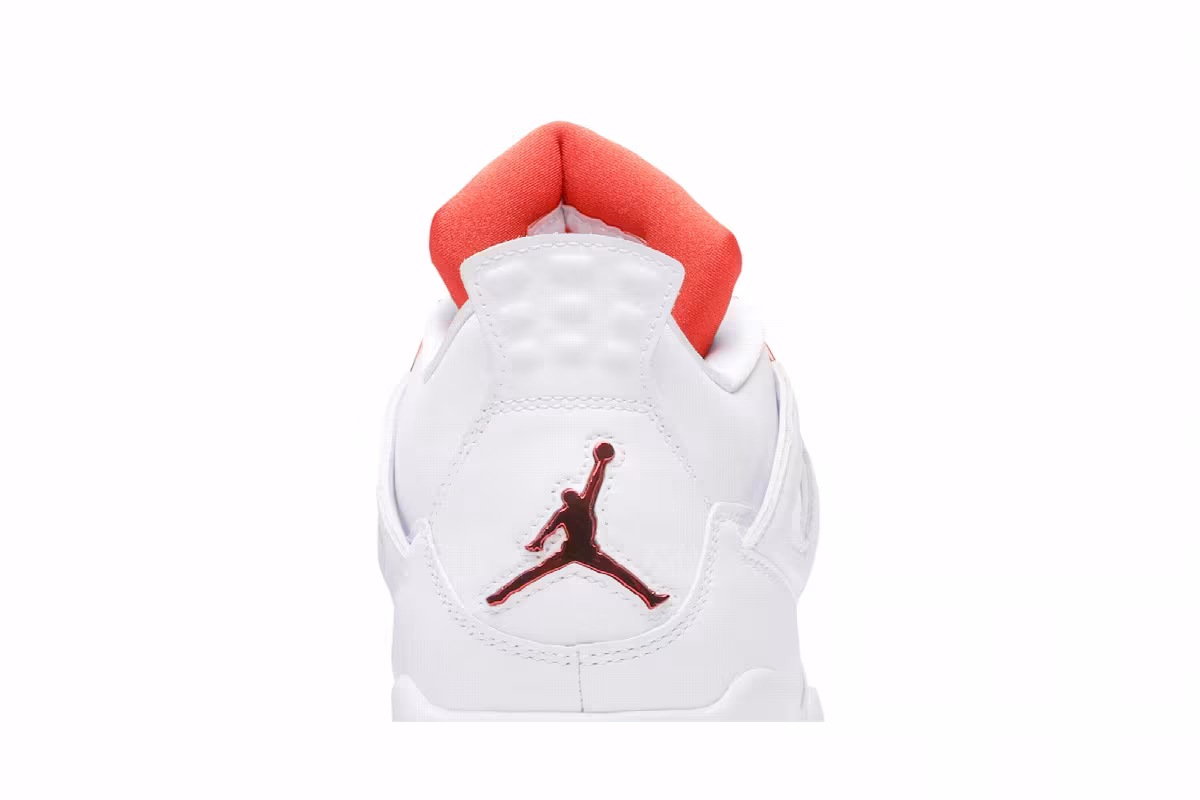 Air Jordan 4 GS Orange Metallic, view 8