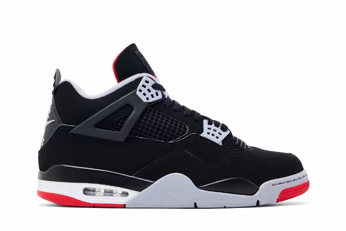 Air Jordan 4 OG Bred 2026, view 2