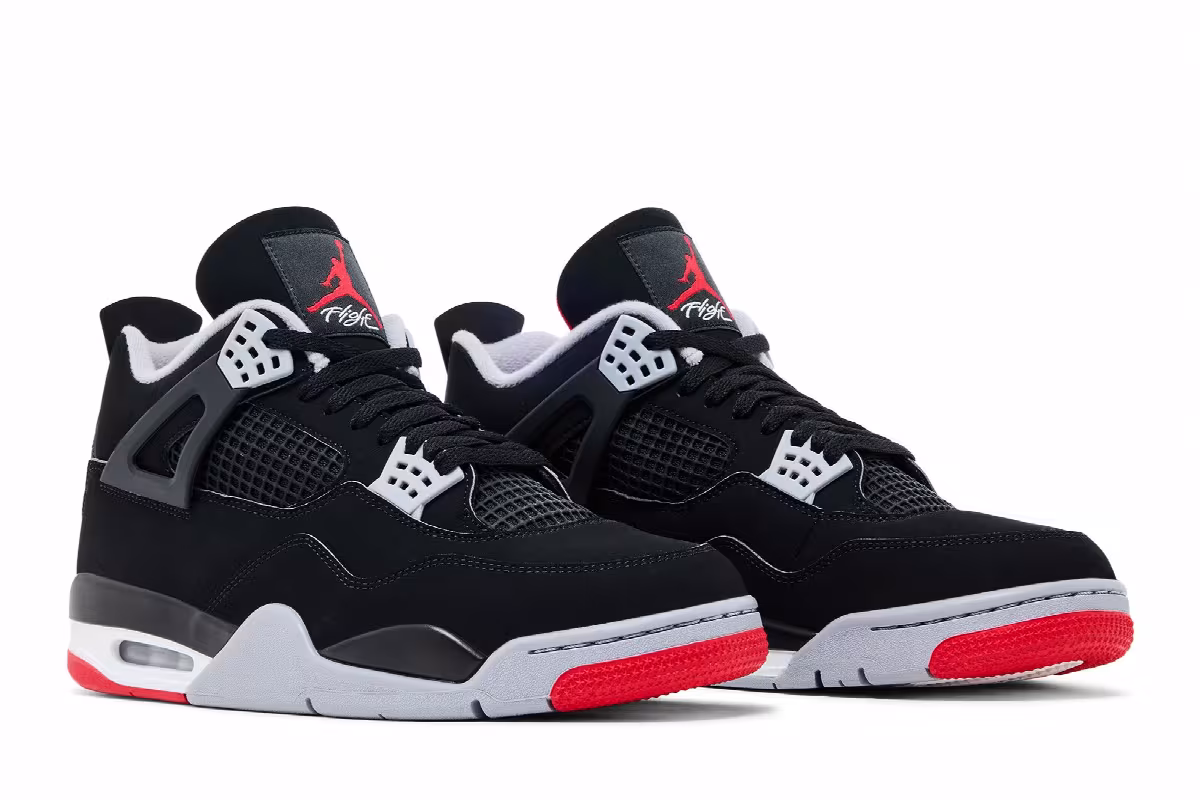 Air Jordan 4 OG Bred 2026, view 9