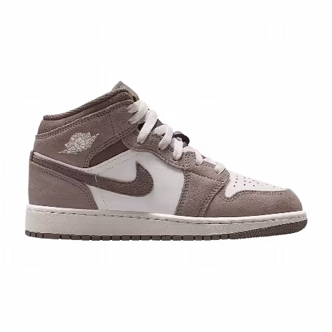 Air Jordan 1 Mid GS 'Stone Summit White Olive Grey'