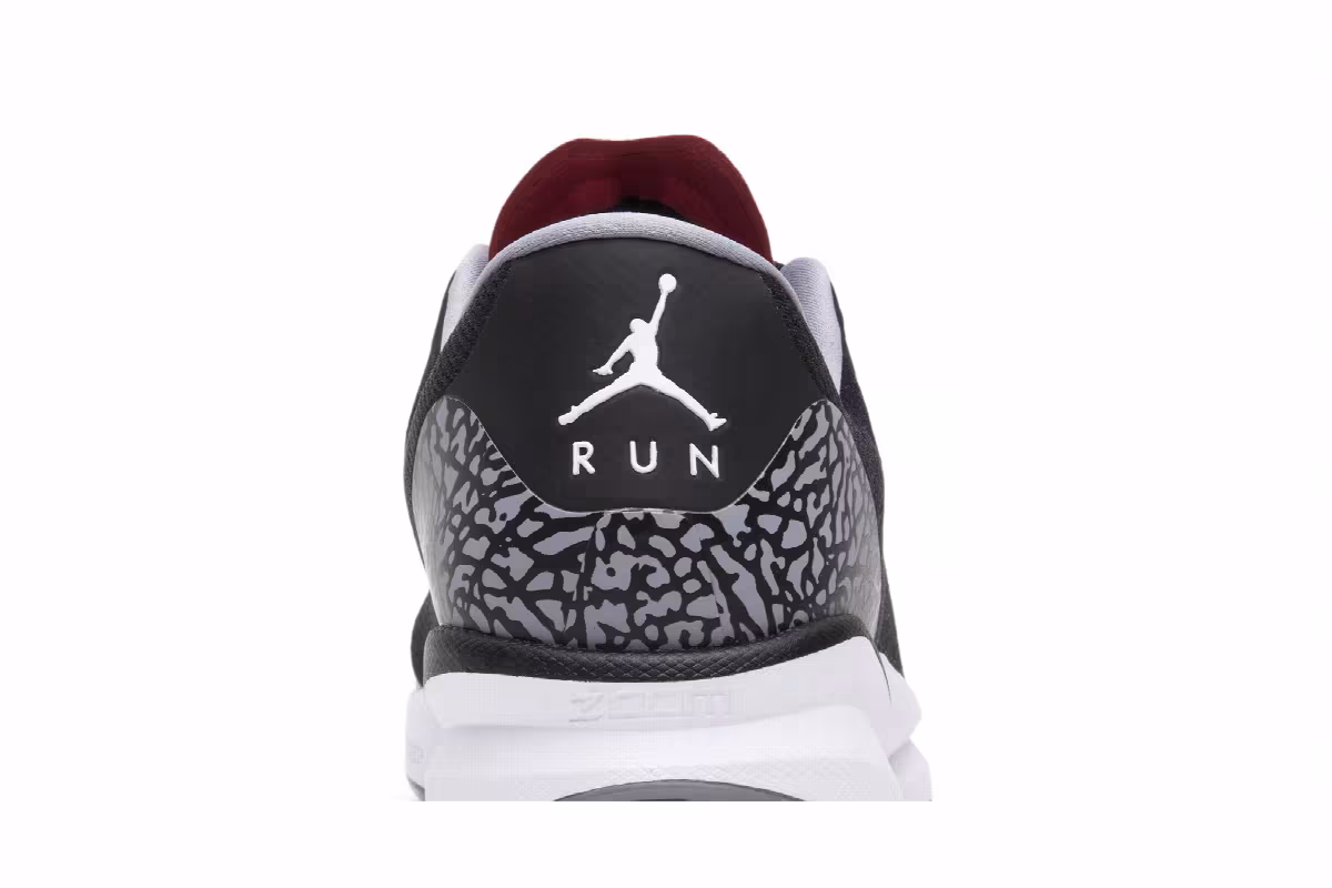 Air Jordan Zoom Tenacity 88 Black Cement, view 8