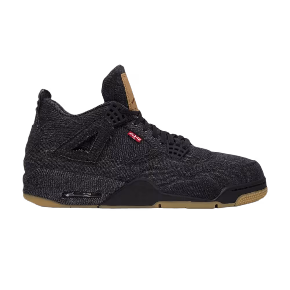 Levi's x Air Jordan 4 Black Denim
