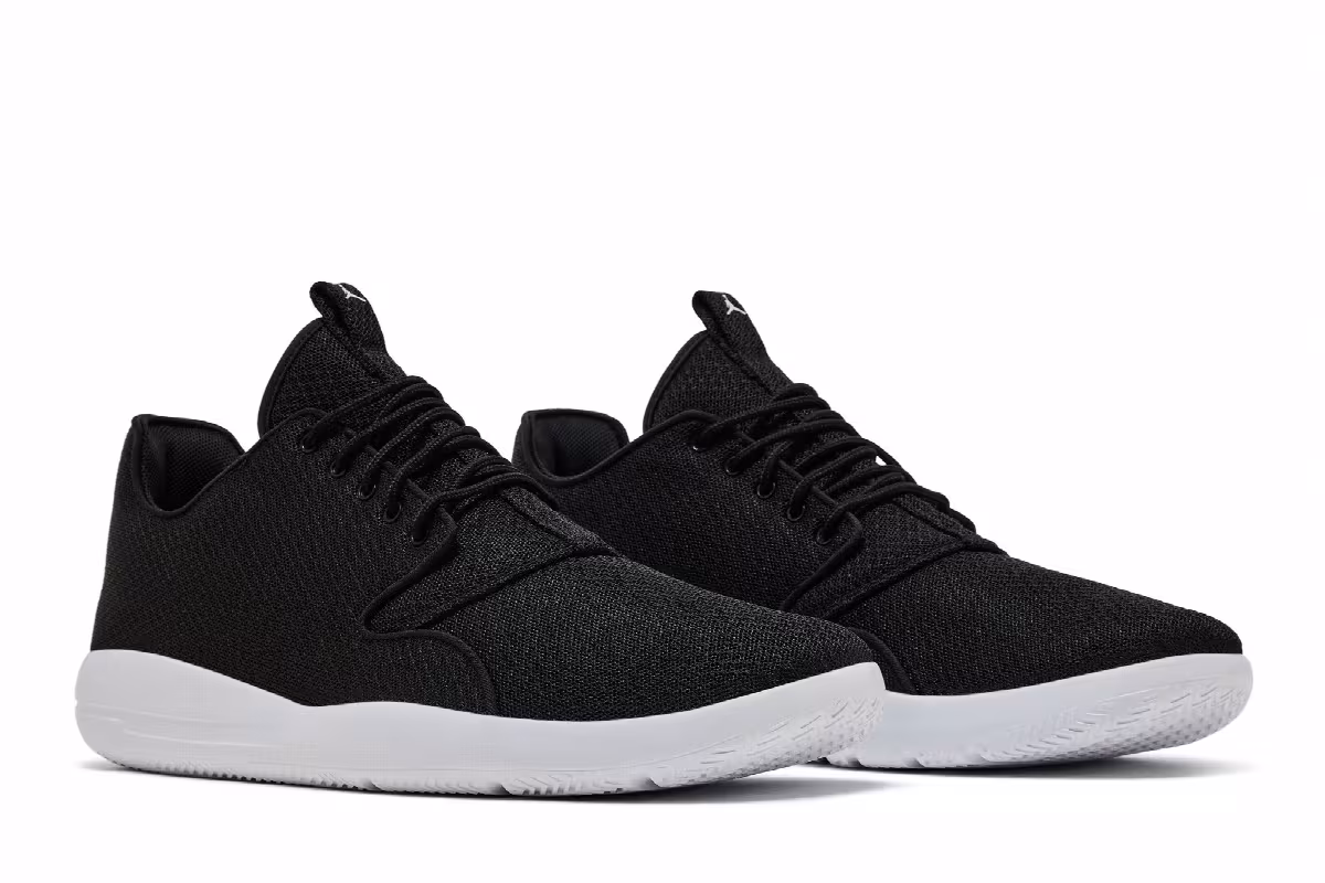 Air Jordan Eclipse Black White, view 9