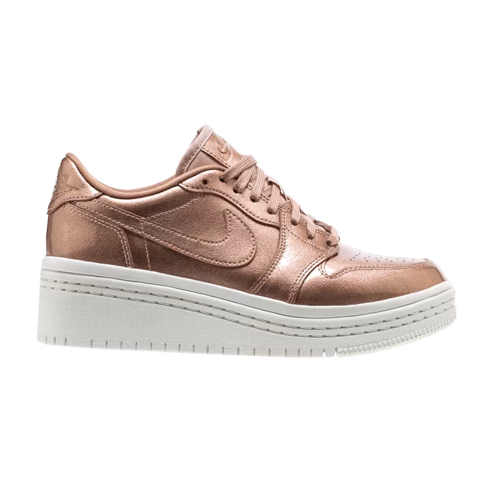 Women's Air Jordan 1 Lifted Metallic Red Bronze