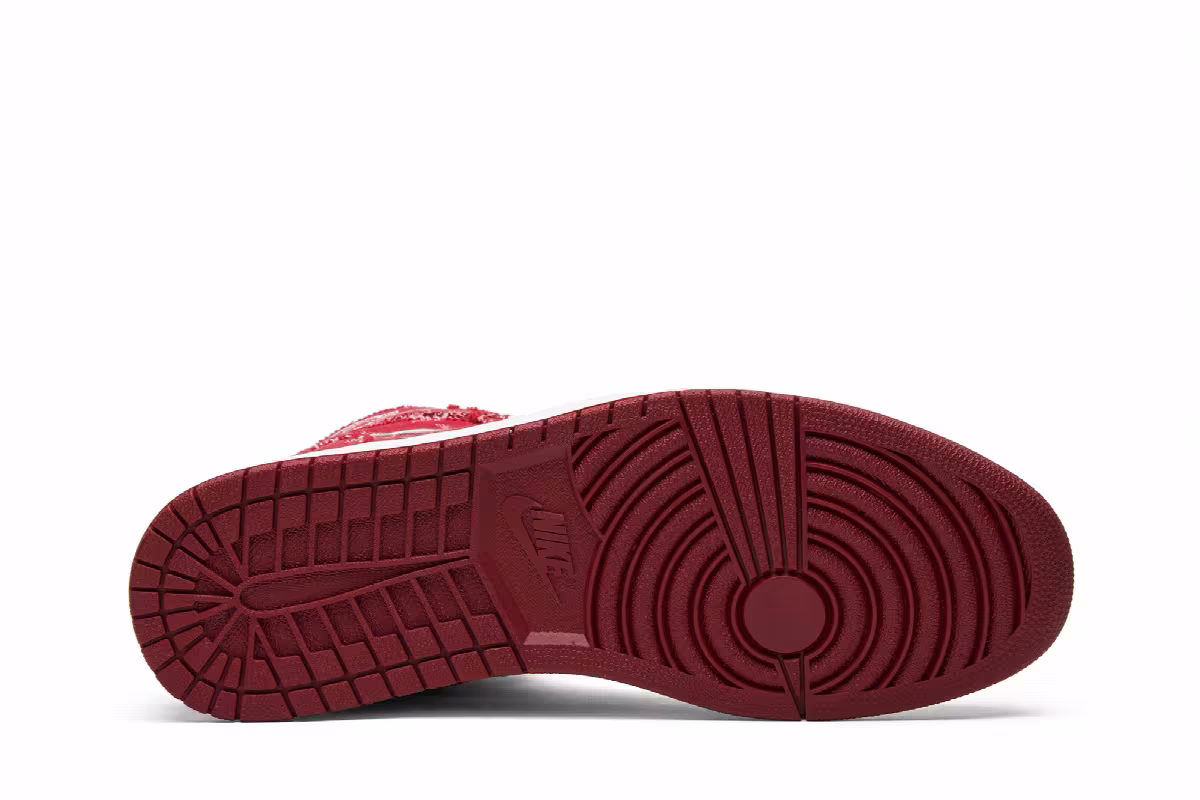 Red Ribbon Recon x Air Jordan 1 High Supreme & Louis Vuitton, view 5