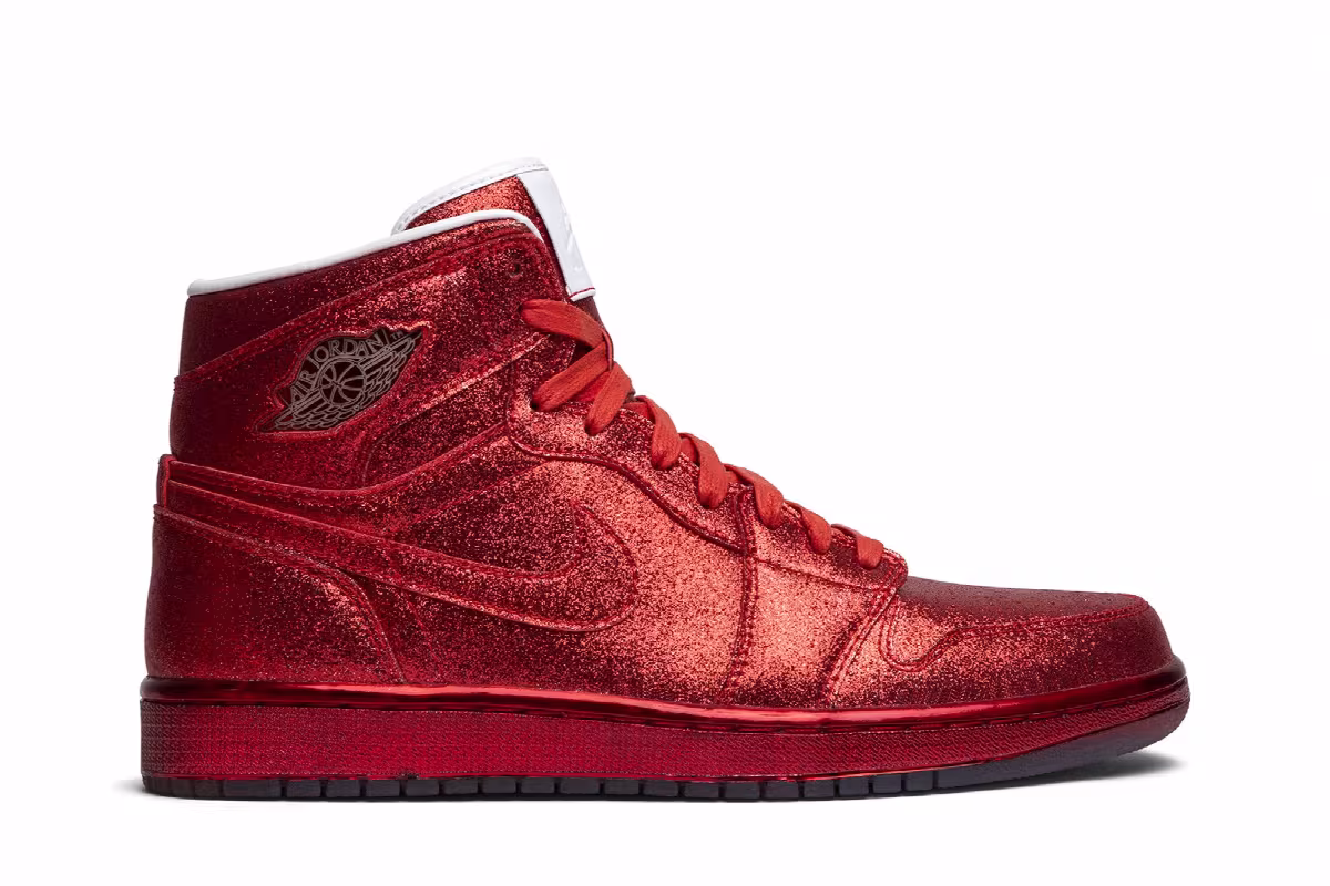 Air Jordan 1 High OG Legends of the Summer - Red Sparkle, view 2