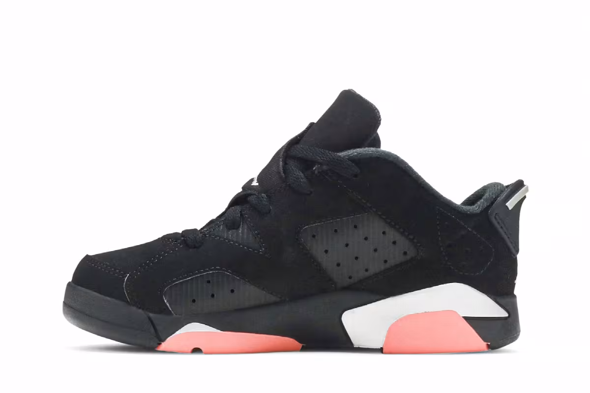 Air Jordan 6 Low GP Black Sunblush, view 4