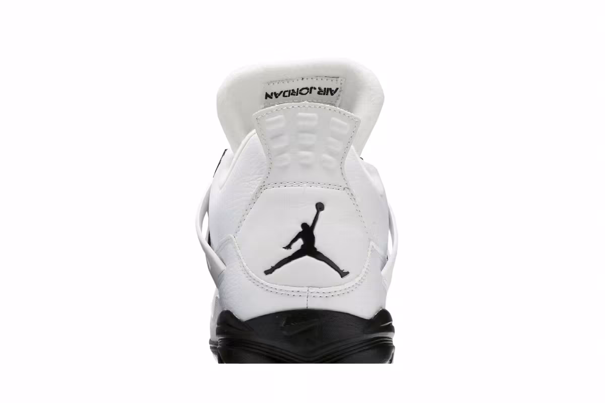 Air Jordan 4 MCS White Black, view 8