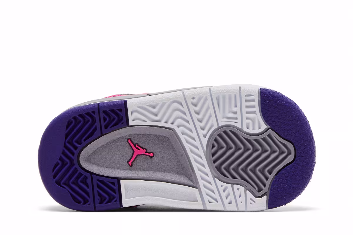 Air Jordan 4 TD Pink Foil, view 5