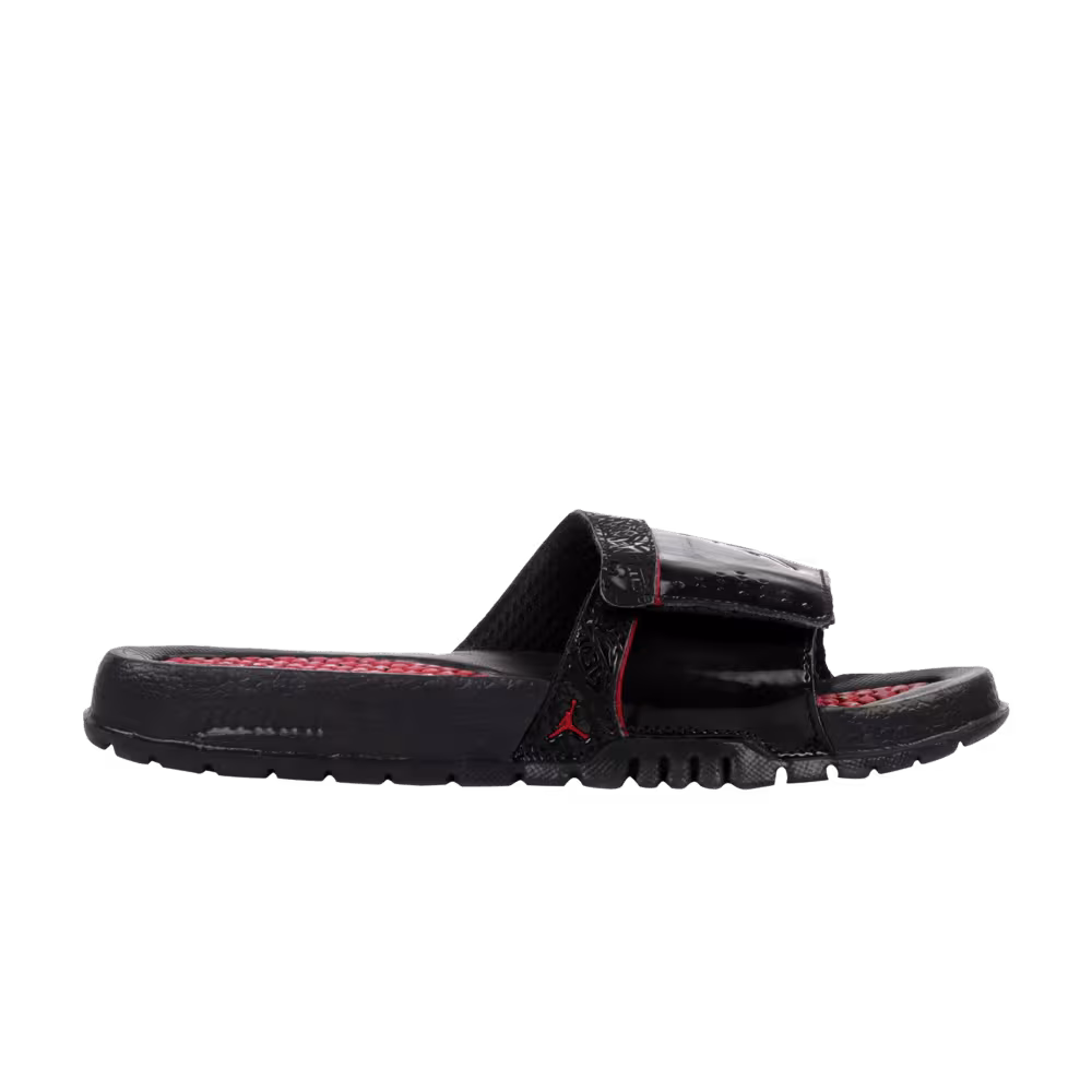 Air Jordan Hydro 8 Slide GS Stealth Varsity Red