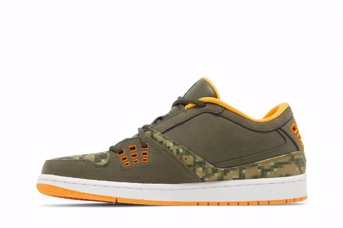 Air Jordan 1 Flight Low Digi Camo, view 4