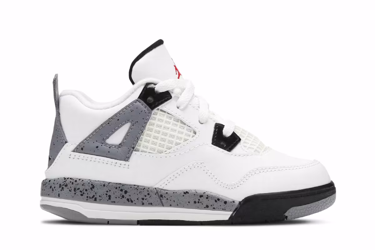 Air Jordan 4 TD White Cement 2012, view 2