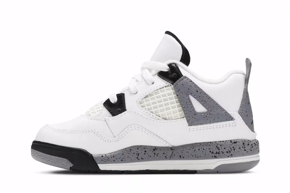 Air Jordan 4 TD White Cement 2012, view 4