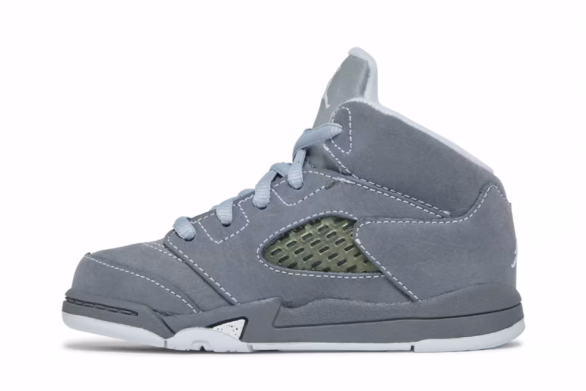 Air Jordan 5 TD Wolf Grey 2011, view 4