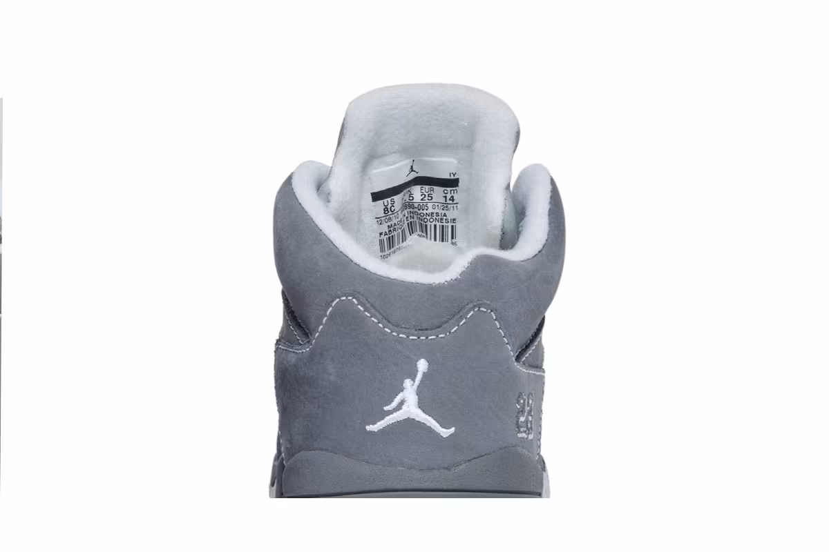 Air Jordan 5 TD Wolf Grey 2011, view 8