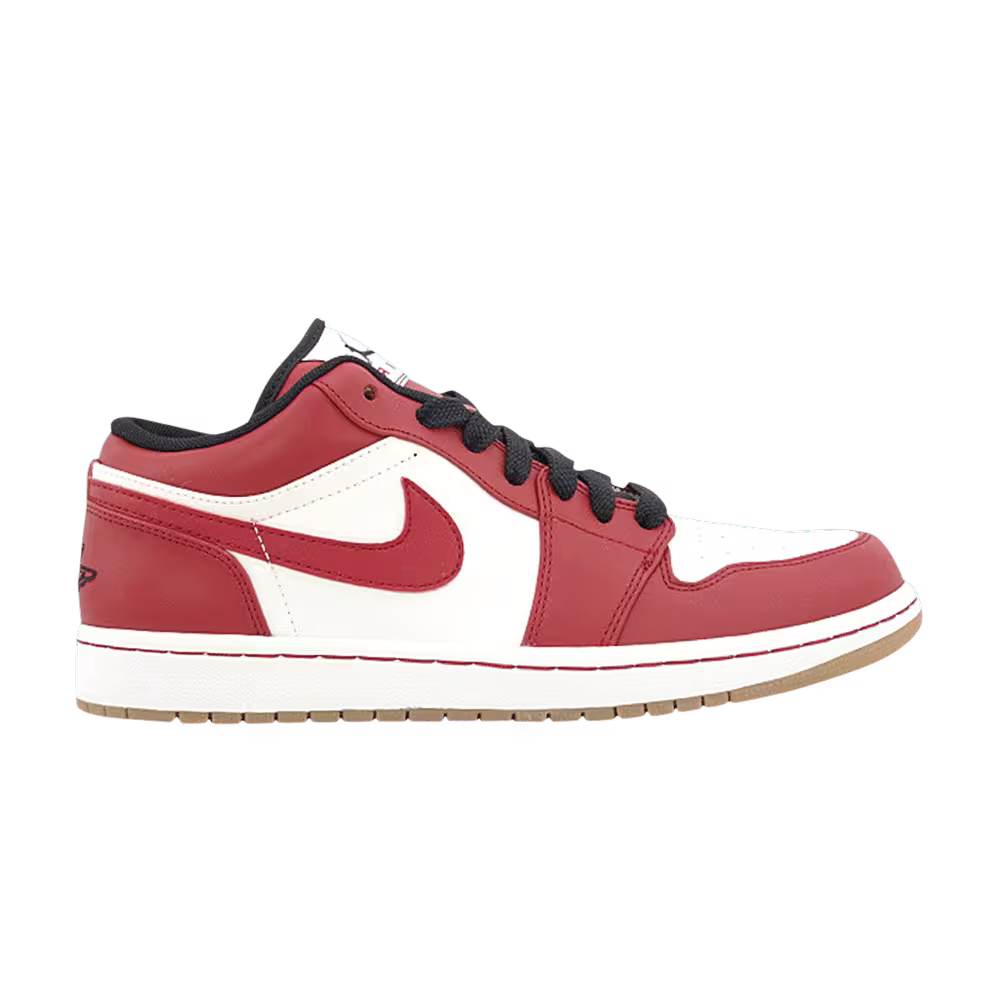 Air Jordan 1 Phat Low White Varsity Red Gum