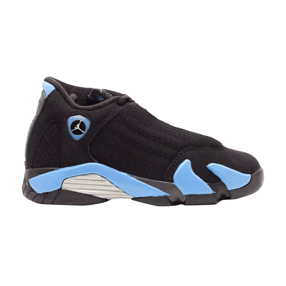Women's Air Jordan 14 Black University Blue 2006