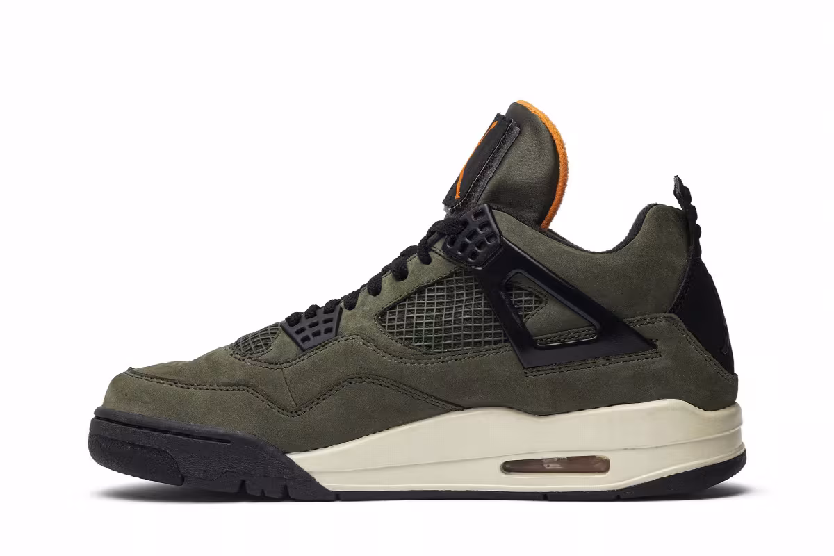 Undefeated x Air Jordan 4 Friends & Family 2005, view 4