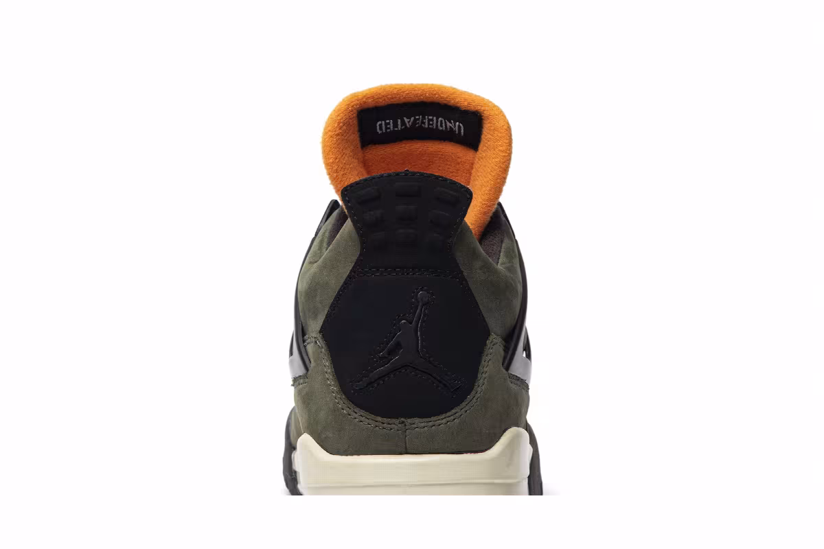 Undefeated x Air Jordan 4 Friends & Family 2005, view 8