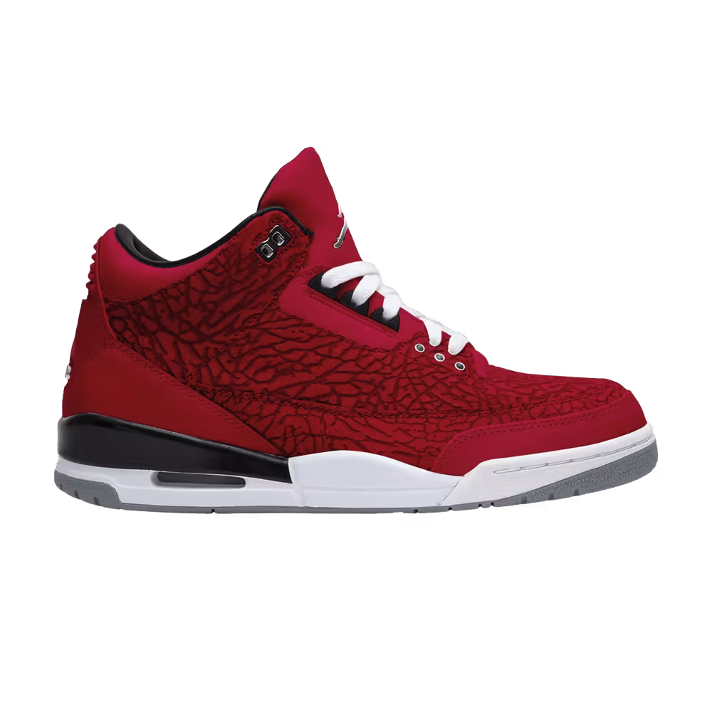 Air Jordan 3 Red Flip