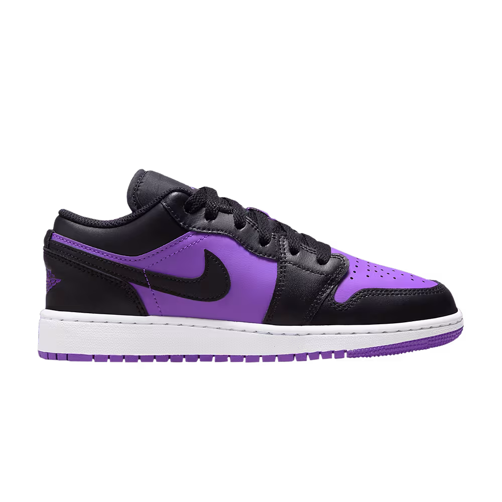 Air Jordan 1 Low Purple Black