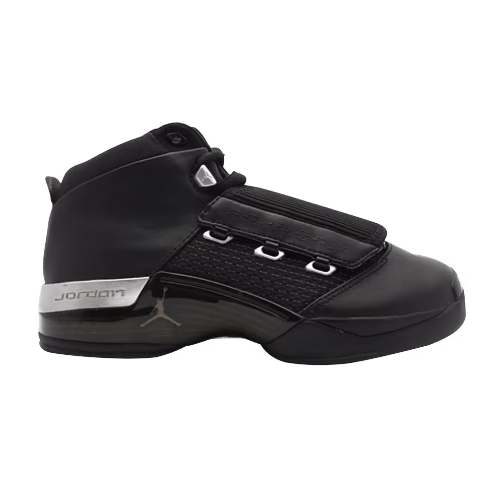Air Jordan 17 OG GS Black Metallic Silver