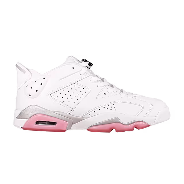 Women's Air Jordan 6 Low Coral Rose