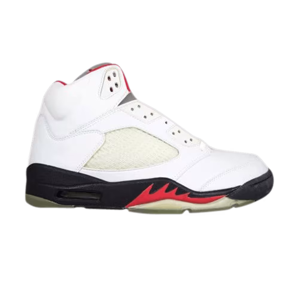 Air Jordan 5 GS White Fire Red 2000
