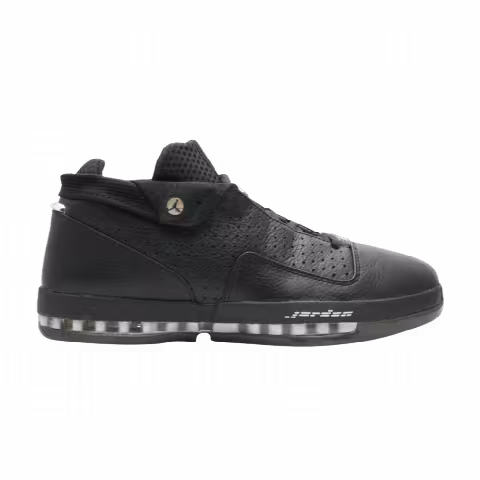 Air Jordan 16 OG Low GS 'Black Chrome'