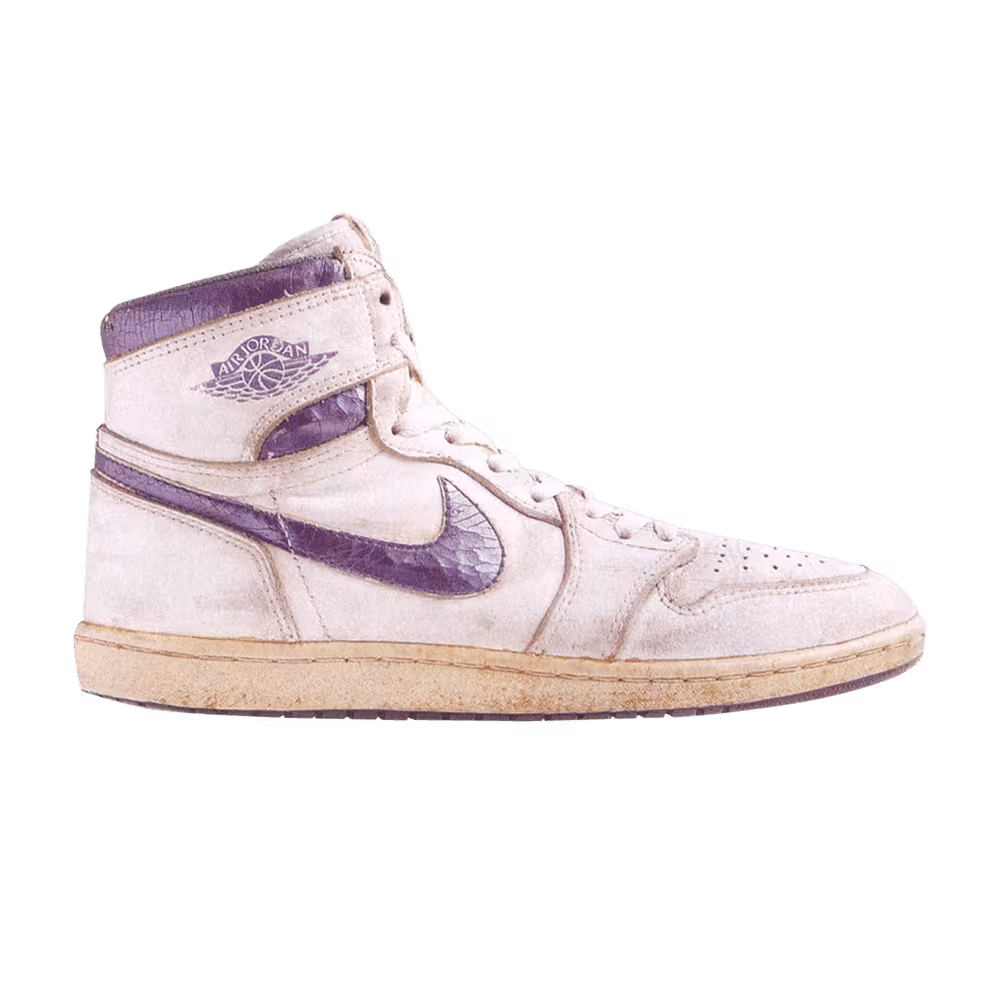 Air Jordan 1 High Metallic Purple 1985
