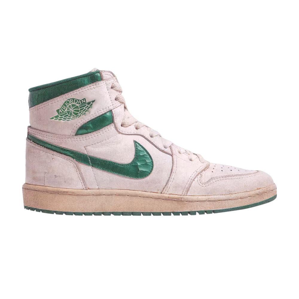 Air Jordan 1 High Metallic Green 1985