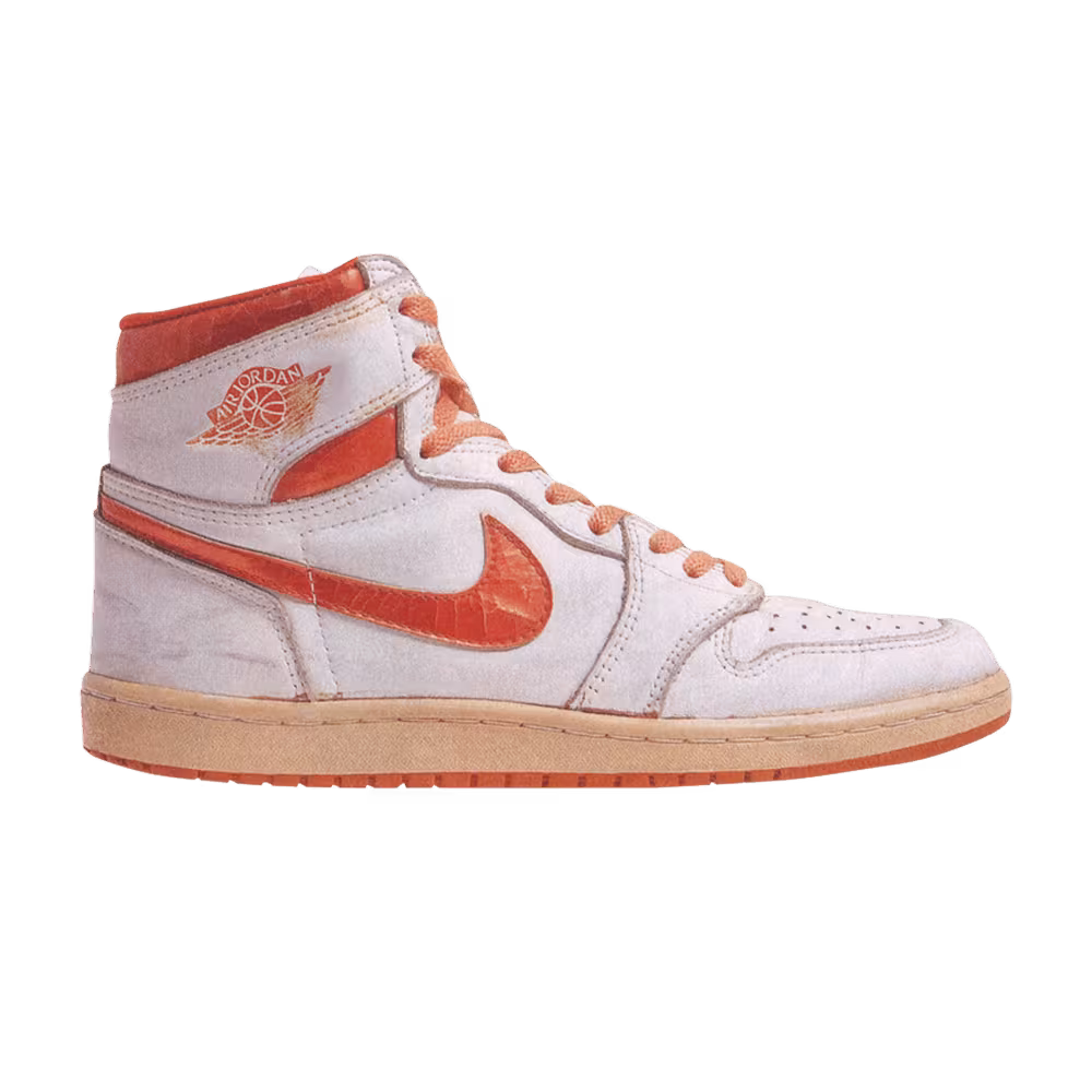 Air Jordan 1 High Metallic Orange 1985