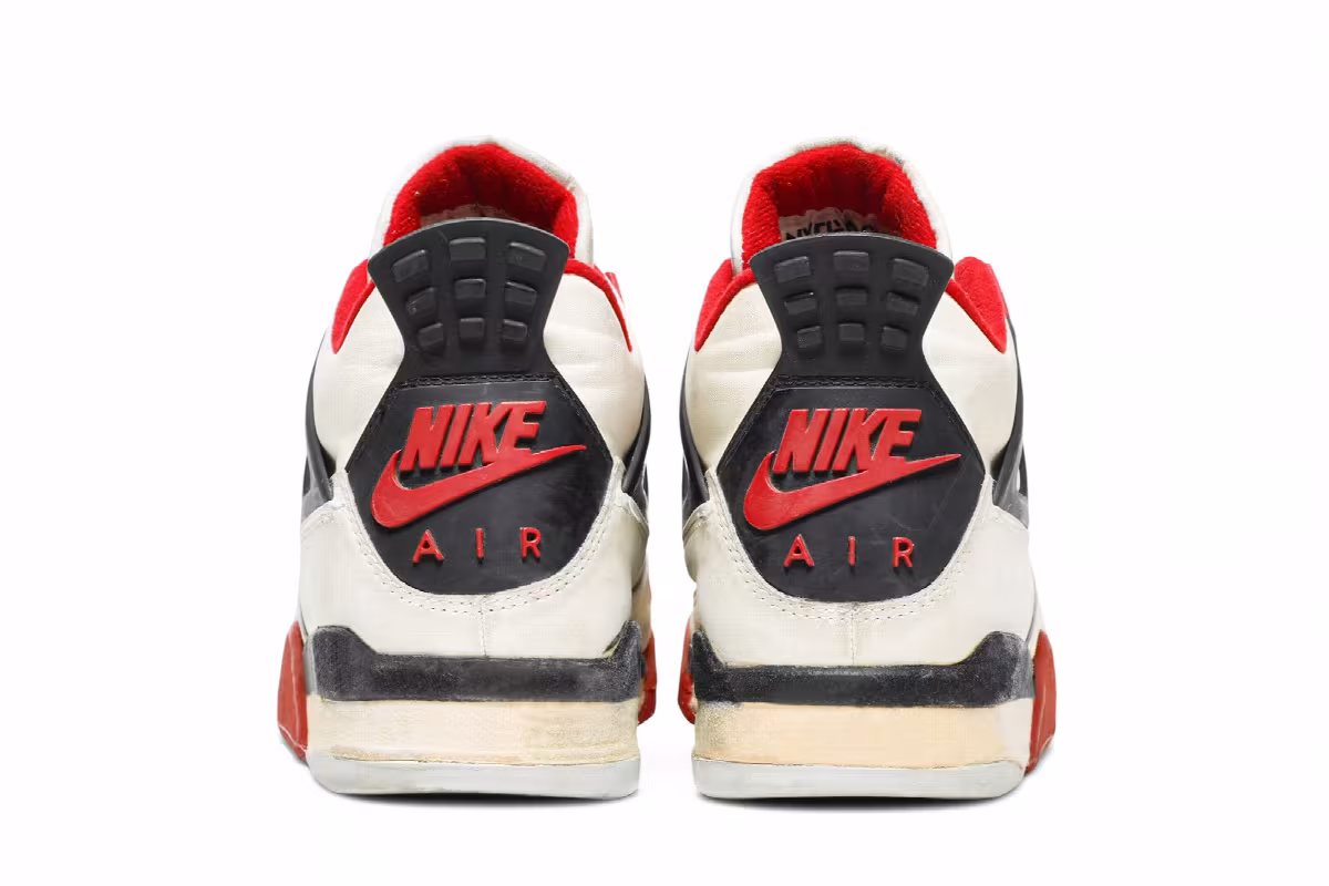 Air Jordan 4 OG Fire Red 1989, view 7