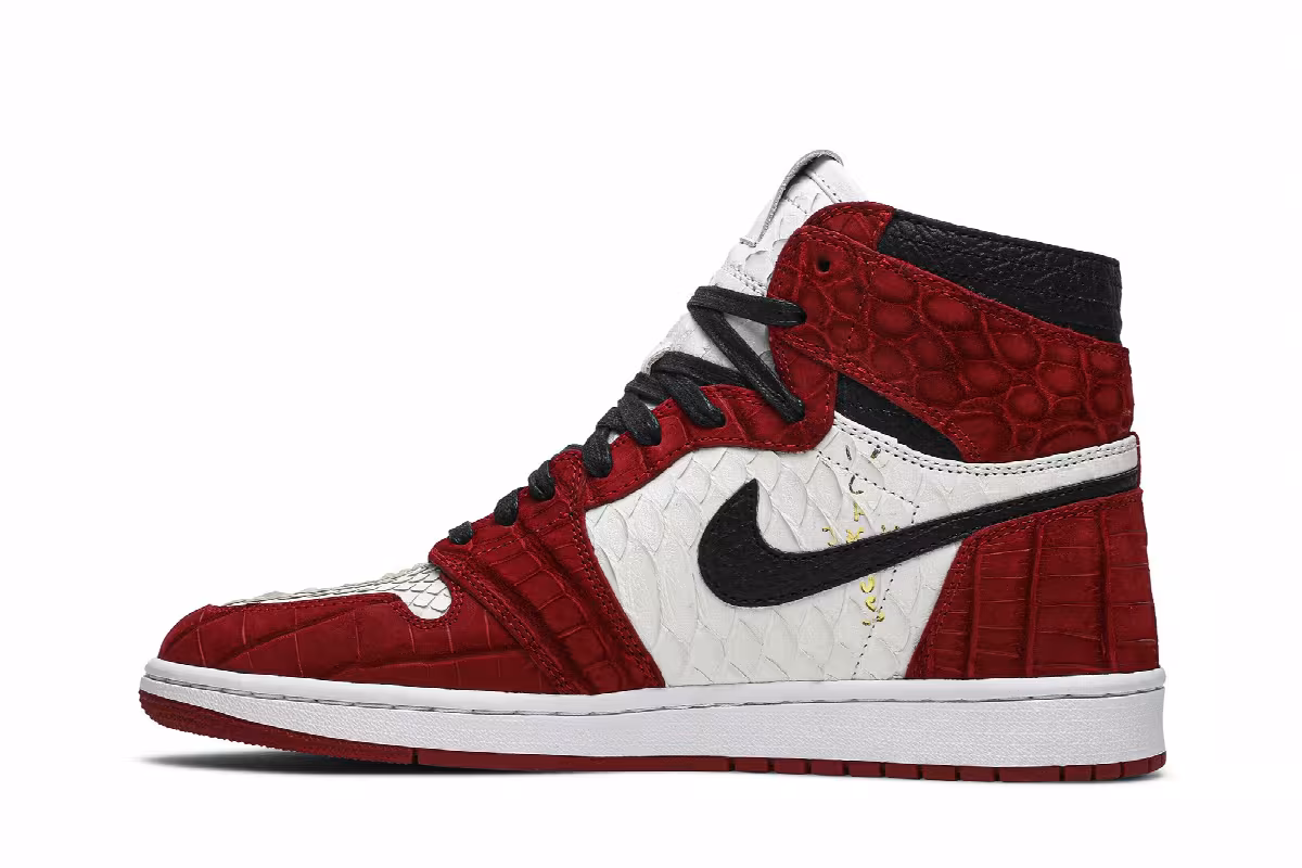 The Shoe Surgeon x Air Jordan 1 High Expensive Chicago, view 4