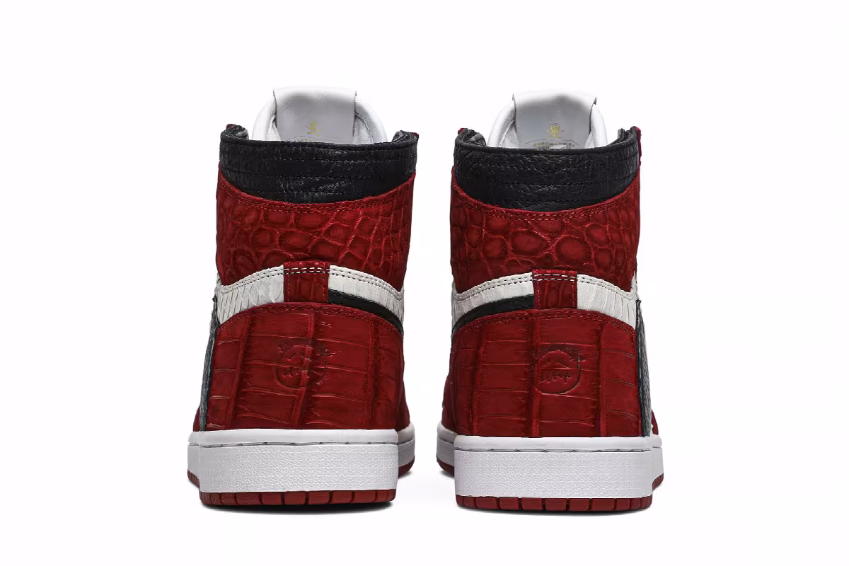 The Shoe Surgeon x Air Jordan 1 High Expensive Chicago, view 7