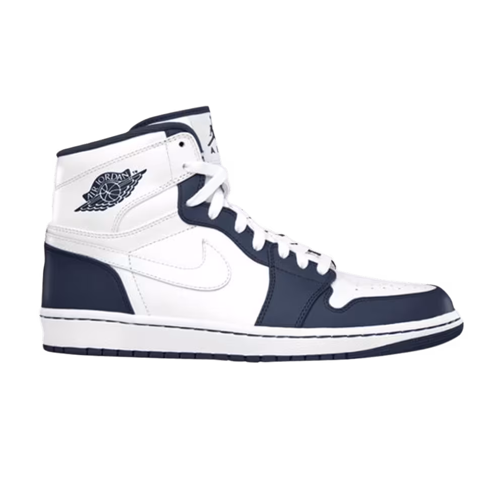 Air Jordan 1 High White Midnight Navy