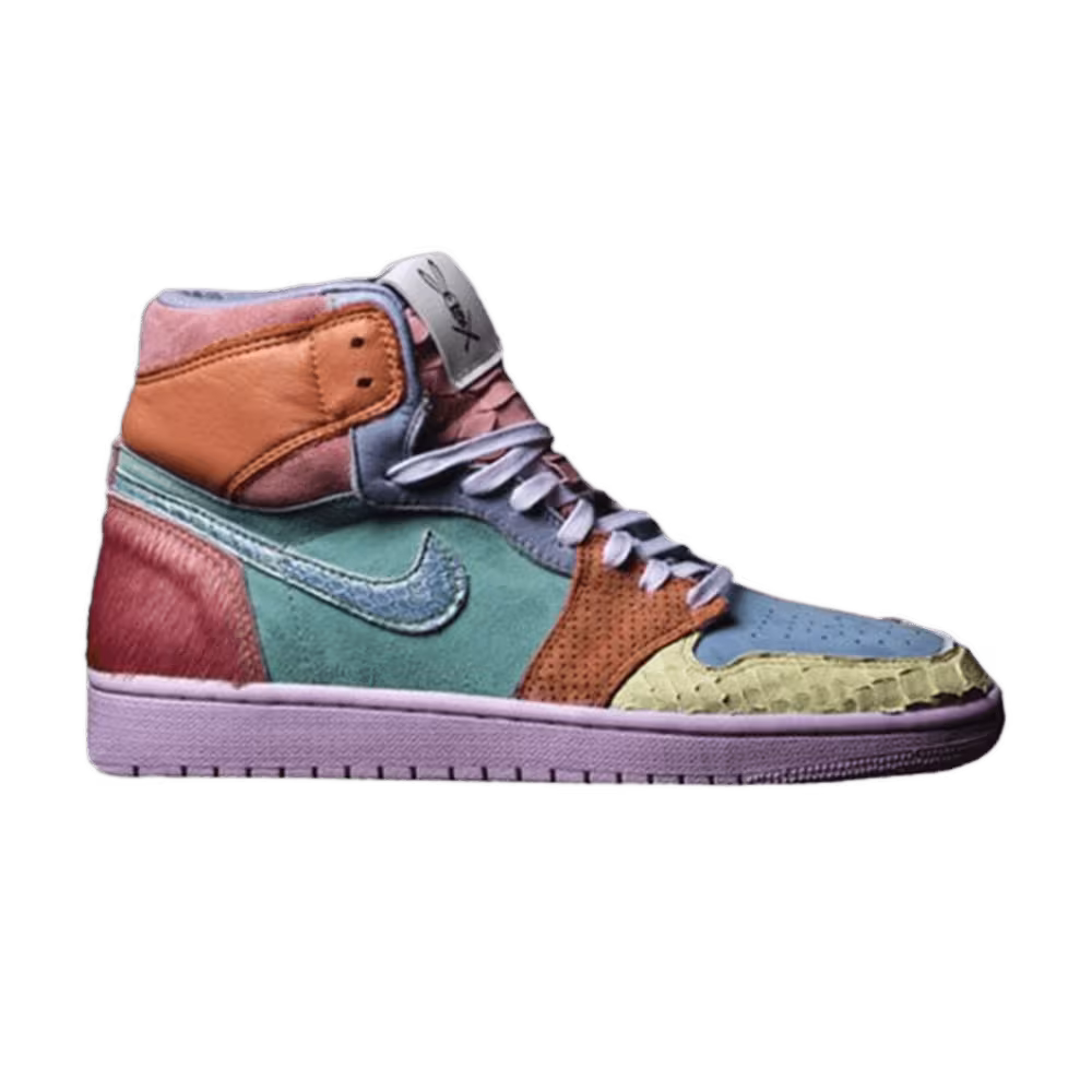 The Shoe Surgeon x Air Jordan 1 High What The Scrap Easter