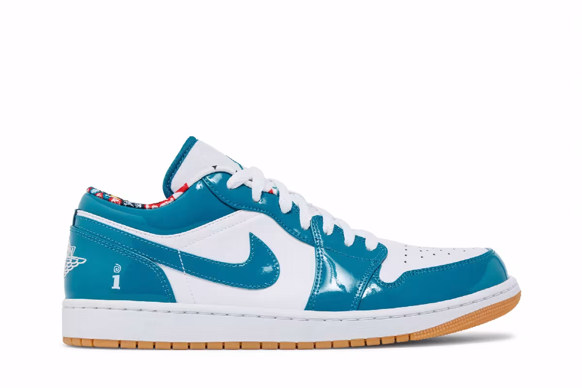 Interscope Records x Air Jordan 1 Low Barcelona, view 2