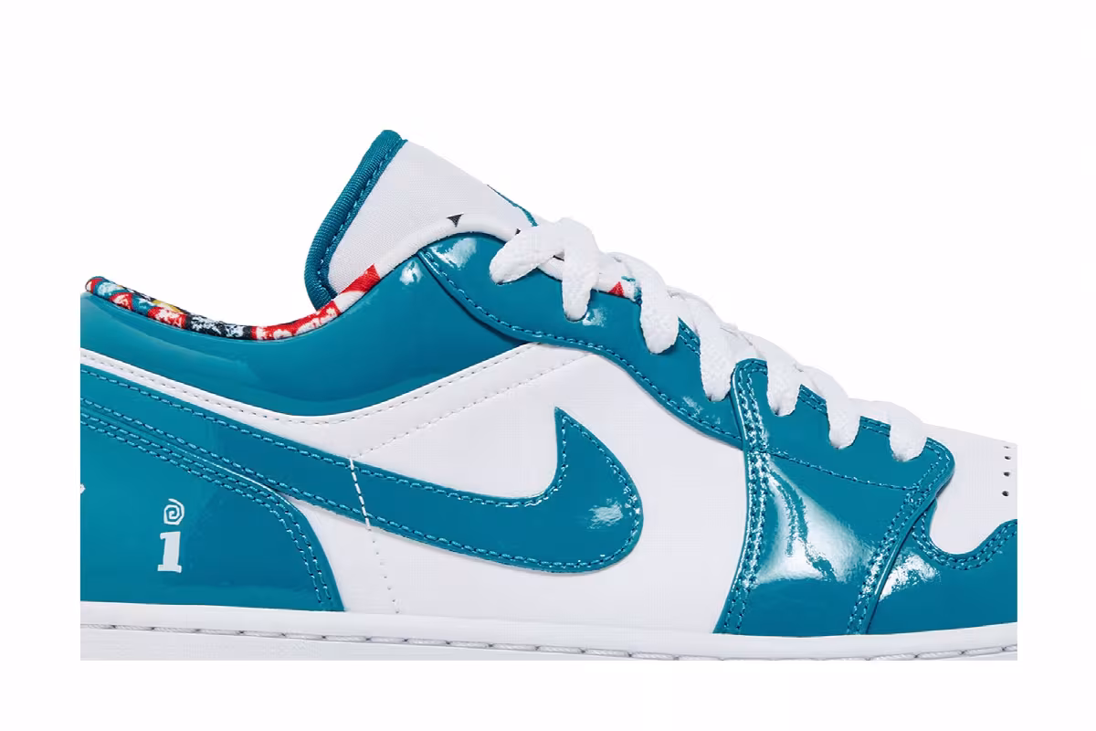 Interscope Records x Air Jordan 1 Low Barcelona, view 3