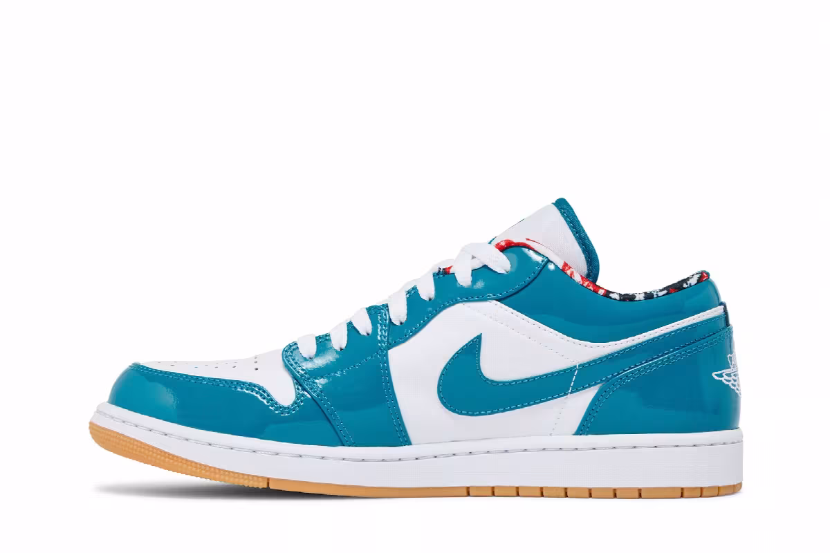 Interscope Records x Air Jordan 1 Low Barcelona, view 4