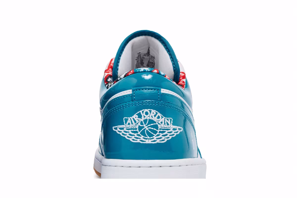 Interscope Records x Air Jordan 1 Low Barcelona, view 8