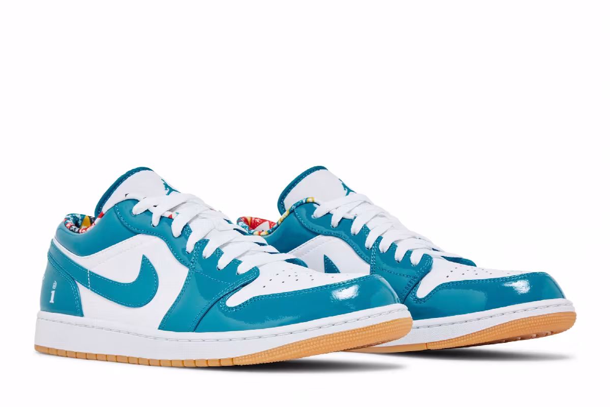 Interscope Records x Air Jordan 1 Low Barcelona, view 9